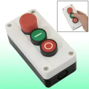 NC Emergency Stop NC+NO Push Button Switch Station CONTROL CIRCUIT Red Green