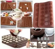 Round Star Heart Shape Silicone Mat Molds-DIY Baking Mat Dessert Maker Mold Tool