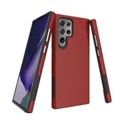 Samsung Galaxy S22 Ultra 5G Compatible Case Cover With Rugged Shockproof - Red
