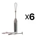 Norpro 5 Piece Deluxe Cordless Mini Mixer Set (6-Pack)