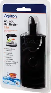 Aqueon Small Aquarium Fish Tank Submersible Mini Flat Heater
