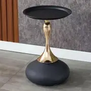 Styne End Table/Side Table/Steel/Black