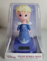 New Disney Frozen Elsa Solar Sunlight Bobble Head Figure