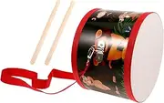 Abaodam 1 Set Marching Snare Drum Percussion Instruments for Early Education Musical with Sticks Promotes Fine Motor Skills Hand Eye Coordination Safe Durable Design