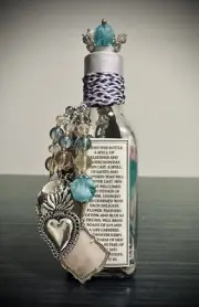 Baby Blessing Magick Witches’ Spell Bottle, Handmade, Witchcraft, Wicca, Hoodoo