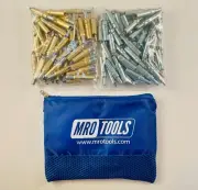 50 3/16 & 50 3/32 Zephyr Kwik-Lok Cleco Fasteners w/ Bag (KZ3S100-5)