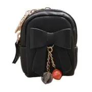 2 Pcs Mini Coin Purse Key Chain Wallet Credit Card Holder Zipper Case Coin Change Purse Wallet With Key Ring Card Case Key Wallet