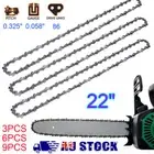 AU Chainsaw Chain 22" Inch 86DL Links 325 058 For BAUMR-AG SX75 MTM 72SX 62SX AU