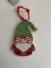 Gnome In Sunglasses Christmas Ornament