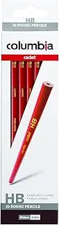 Columbia Cadet Lead Pencil Round HB Pack of 20