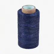 SapphireStitch Waxed Leather Thread - 273 Yards, 150D/1mm Polyester for Hand Sew