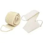 2Pcs Shower Loofah Bath Sponge Back Scrubber Shower Exfoliating Back Strap Kit