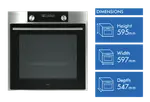 ASKO Craft 60cm Pyrolytic Oven - Stainless Steel