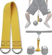 J Bryant Fitness Dumbbell Loading Strap for Dip Belt Weight Plate Loading Strap Heavy Duty Weight Belt Accessories