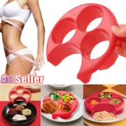 Meal Measure Portion Slimming Cooking Tools Control Plate Weightloss fit kitchen