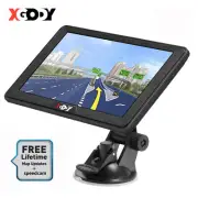 XGODY 7 Inch Sat Nav Offline GPS Navigation Intelligent Driving Assistant POIs