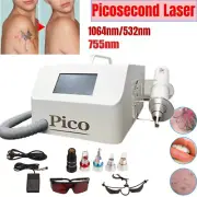 Portable Picosecond Q Switch Nd Yag Laser Tattoo /Spot/Eyebrow Removal Machine
