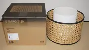 IKEA SYMFONISK Shade for speaker lamp base, Bamboo NEW SEALED 905.288.51