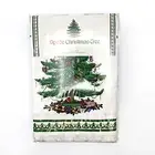Spode Christmas Tree Tablecloth 60" X 84" Jacquard Fabric New in Pkg Seats 6-8