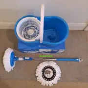 Spinner Mop + Bucket + spare mop refill - Brand new