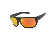 Bolle Vulture Matte Black/Brown Fire Mirror Men's Lifestyle Sunglasses 12664