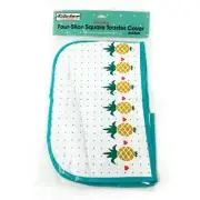 Vintage Kitchen Collection Quilted 4-Slice Toaster Cover Plastic Pineapples