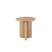 Raimon Furniture Bexley Classic Wooden Veneer End Lamp Side Table Natural