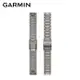 【GARMIN】MARQ QuickFit 22mm 後掠翼風格鈦金錶鍊