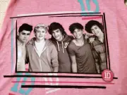 ONE DIRECTION ID Pajamas Nightgown Sleepwear POP MUSIC GROUP Girls Size 4/6 *J