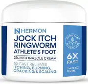 Jock Itch Antifungal Cream, Psoriasis Cream, Ringworm Treatment for Humans, 2026