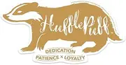 Paper House Productions Harry Potter Hufflepuff Vinyl Sticker for Laptop and Waterbottle, 6-Pack