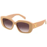 在飛比找Yahoo奇摩購物中心優惠-CELINE 太陽眼鏡 (裸色)CL40216U