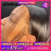 HD Lace Front Wigs 250% 13x6 Wigs Straight Hair Invisible HD Lace Melt Skin