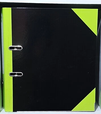 Marbig Lever Arch File A4 Gloss 6 Pack