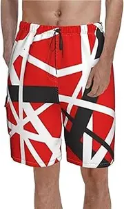 Shorts Board Short Pants Elastic Waist Classic Design Swimming Trunks Plus Size