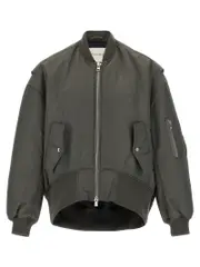 [J.W. Anderson] J. W. Anderson-Curved Hem Puffer Jackets Grigio-Uomo S