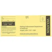 100-Sheet Fake Parking Tickets with Hilarious Offenses Gag Gift for Prank Party