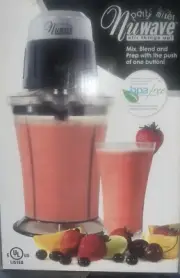 Nuwave Party Mixer 22191 Drink Mix Blend Prep Smoothies Dips Desserts & More NOS