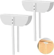 Bifold Door Lock- Metal Double Door Child Safety Locks Keep Toddler, Cats&Dogs Out of Pantry, Closets, Cabinets
