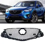 Front Bumper Grille Grill Kit Cover For Mazda CX5 2013–2016 2014 Honeycomb Style (for: Mazda)