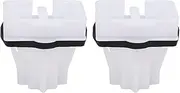 2Pcs Rear Fastener Clip 1609267180 Secure Attachment Enhanced Safety Back Clamp Fixed Buckle 4 Pack Rear Card Buckle Clamp Cushion Clips Universal Vehicle Back Seats Fixed Clasp