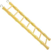 Abaodam Hamster and Parrot Step Ladder Hanging Climbing Accessory for Cage Safe Material Promotes Exercise and Exploration for Pets