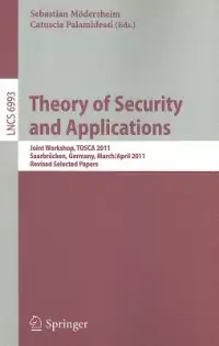 在飛比找博客來優惠-Theory of Security and Applica