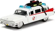 Jada- Ghostbusters Car ECTO-1 Metal 1:32 Collecting, White (253232000)
