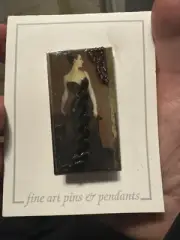 Bonnie Kondor "Sargent and Me" 3-D Brooch/Pin 2 x 1 x .5" Rare Find Artisan New