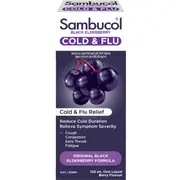 Sambucol Cough Syrups Cold & Flu Liquid 120ml