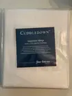 Cuddledown Twin Mattress Allergen & Dust Mite Protector - 100% cotton, White