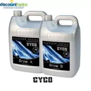 CYCO Platinum Series Grow A & B 5L Hydroponic Growing Nutrients