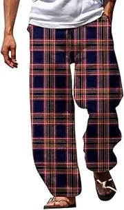 [Generic] Casual Track Pants Pants Beach Pants Drawstring Elastic Waist 3D Print Stripe Graphic Prints Geometry Comfort Casual Daily Holiday Streetwear Foam House
