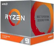 AMD Ryzen 9 3900X 3.8 GHz 12-Core AM4 Processor with Wraith Prism Cooler, 100-100000023BOX